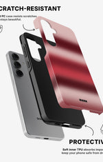Samsung Galaxy S25 Tough Case – Cherry - View 2