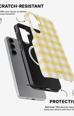 Samsung Galaxy S25 Tough Case – Honey - View 2