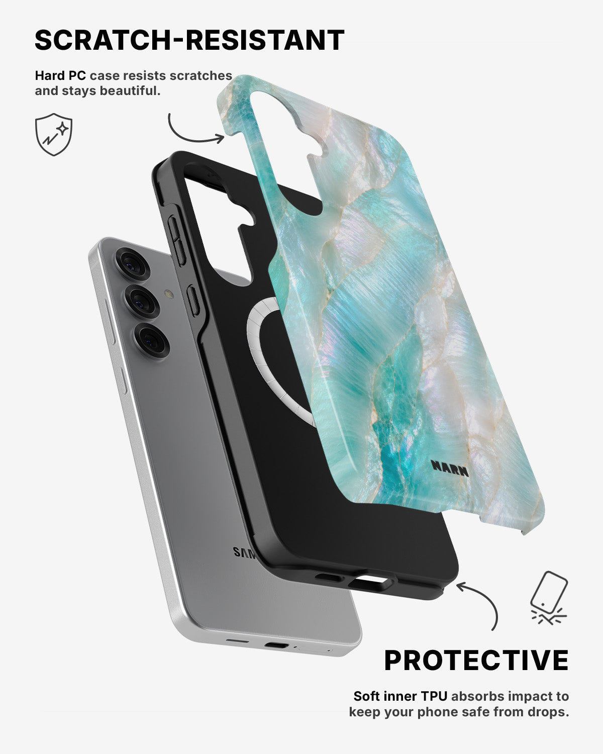 Samsung Galaxy S25 Tough Case – Mermaid - View 2
