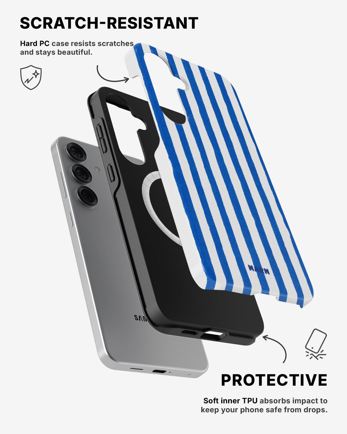 Samsung Galaxy S25 Tough Case – Linen - View 2