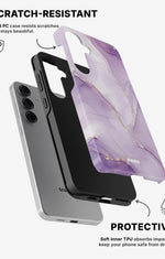 Samsung Galaxy S25 Tough Case – Lilac - View 2