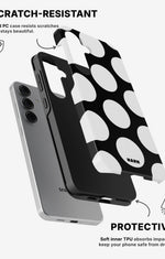 Samsung Galaxy S25 Tough Case – Bold Dots - View 2