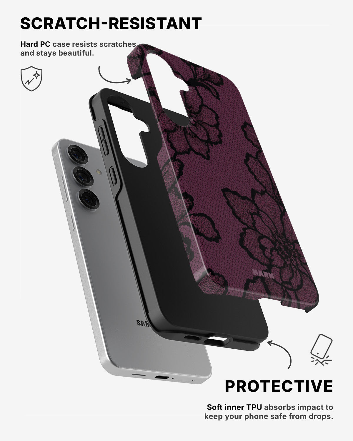 Samsung Galaxy S25 Tough Case – Obsession - View 2