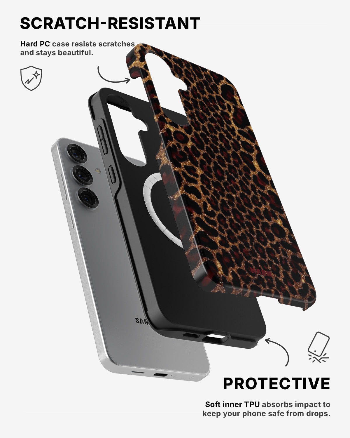 Samsung Galaxy S25 Tough Case – Leoluxe - View 2