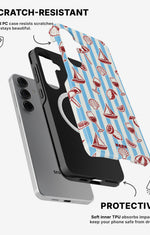 Samsung Galaxy S25 Tough Case – Bonjour - View 2