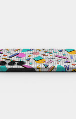 Samsung Galaxy S25 Tough Case – 80s Memphis - View 3