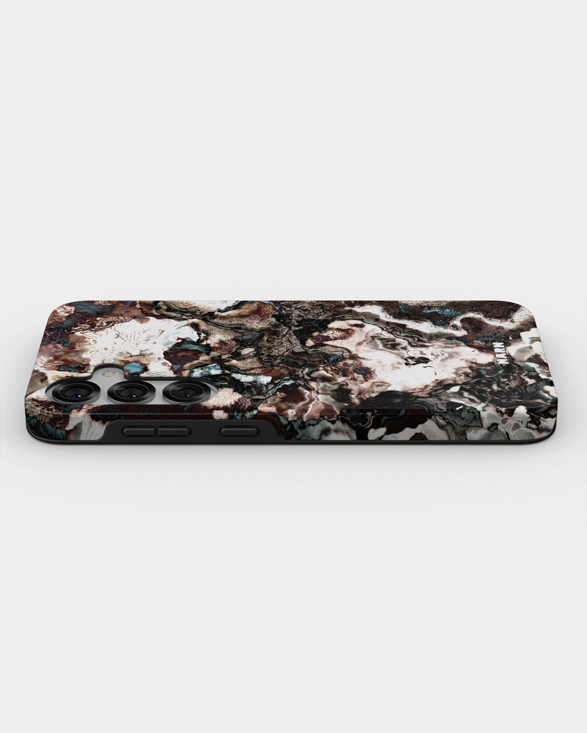 Samsung Galaxy S25 Tough Case – Marble Brown - View 3