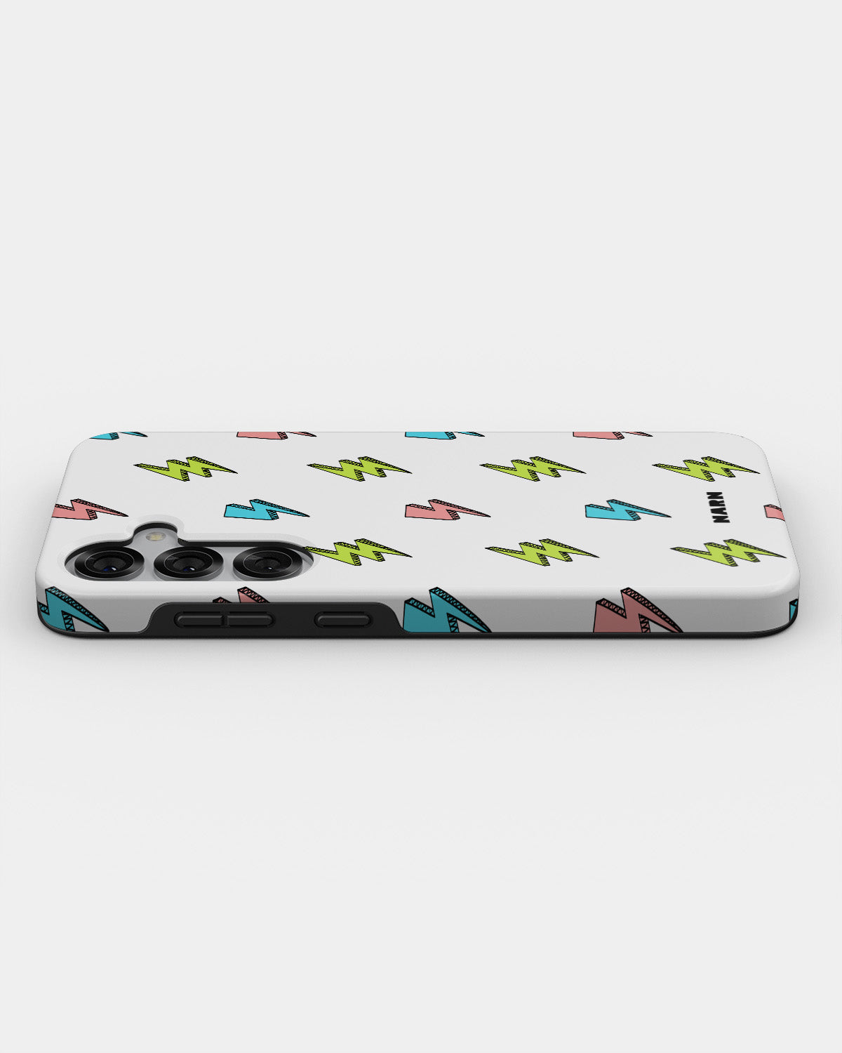 Samsung Galaxy S25 Tough Case – Lightning Bolts - View 3