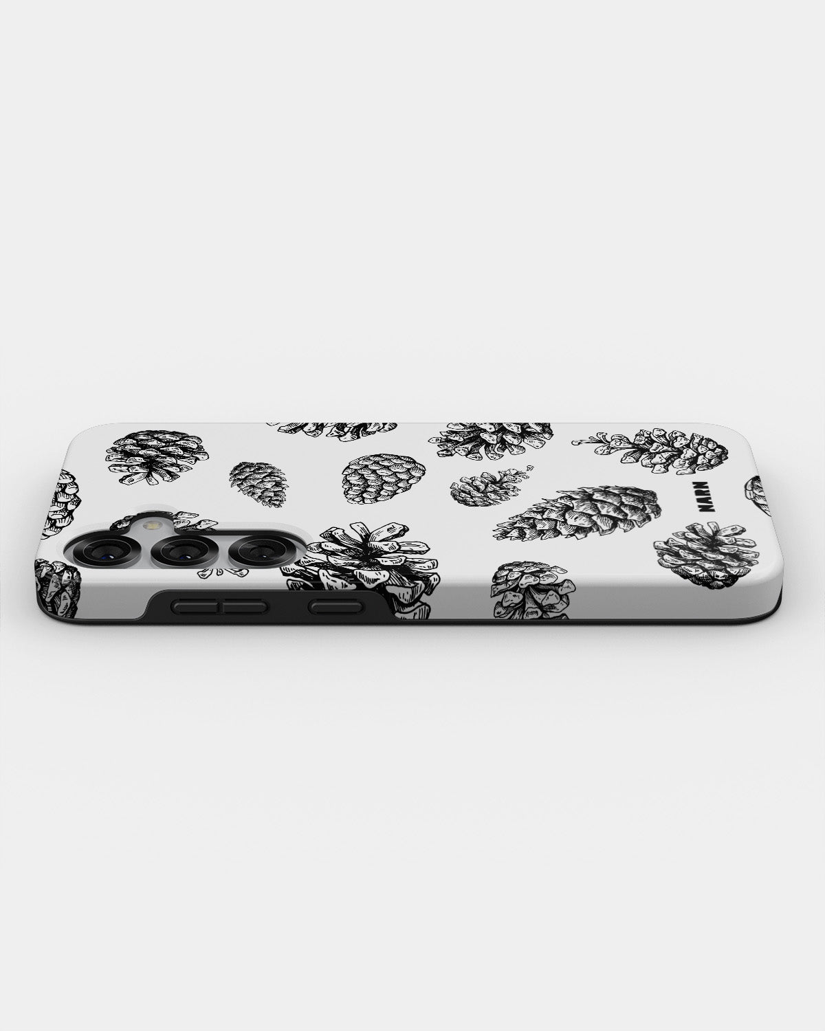 Samsung Galaxy S25 Tough Case – Pine Cones - View 3