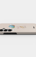 Samsung Galaxy S25 Tough Case – Flying Rabbit - View 3