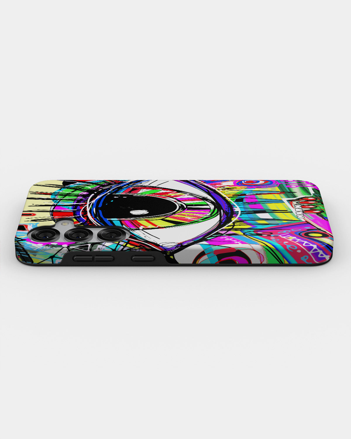 Samsung Galaxy S25 Tough Case – Abstract Eye - View 3