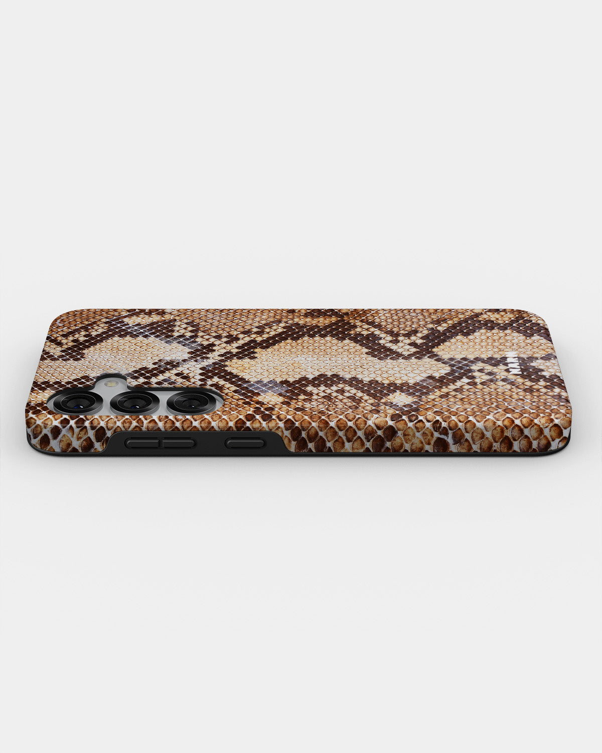 Samsung Galaxy S25 Tough Case – Brown Snakeskin - View 3