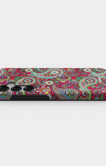 Samsung Galaxy S25 Tough Case – Paisley Paradise - View 3
