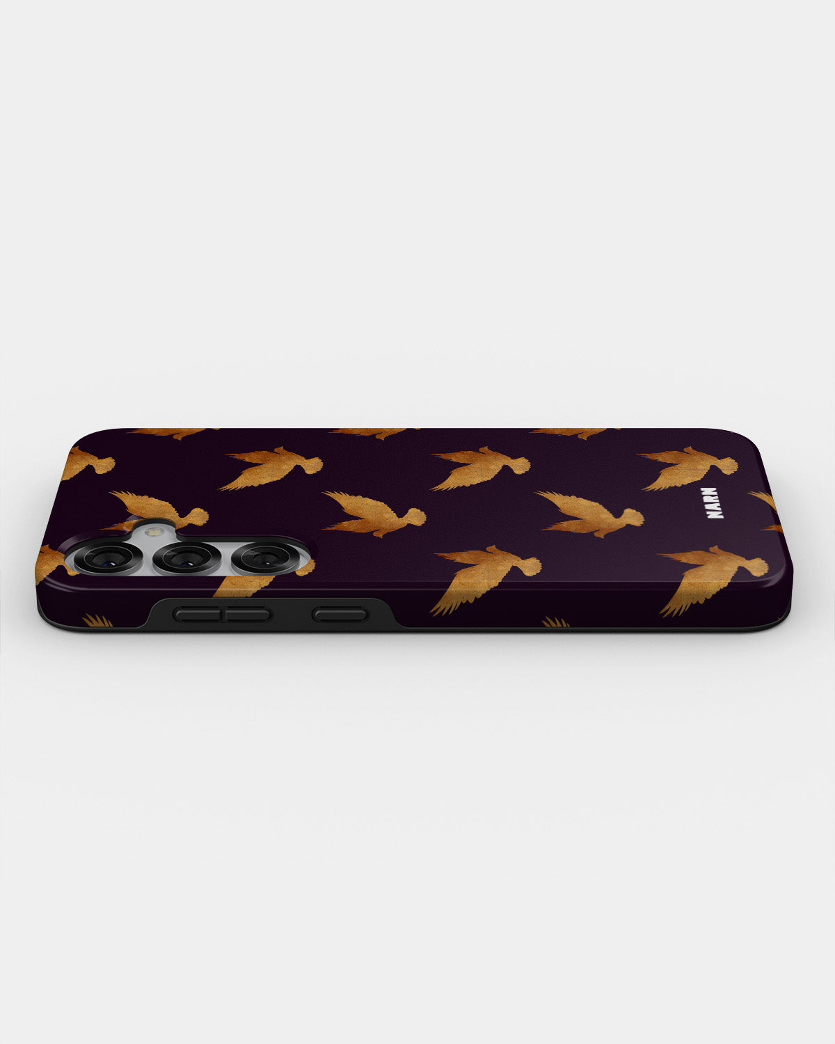 Samsung Galaxy S25 Tough Case – Royal Doves - View 3