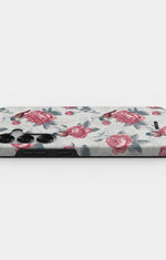 Samsung Galaxy S25 Tough Case – Birds Among Roses - View 3