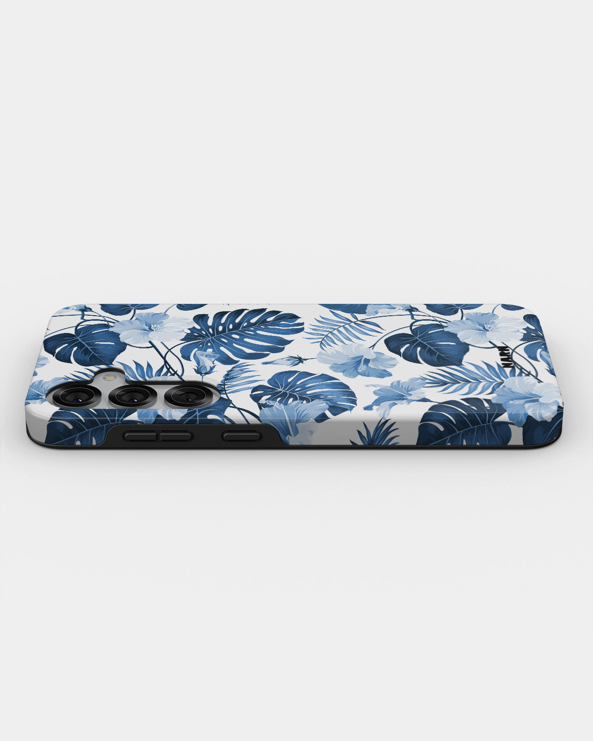Samsung Galaxy S25 Tough Case – Blue Tropics - View 3