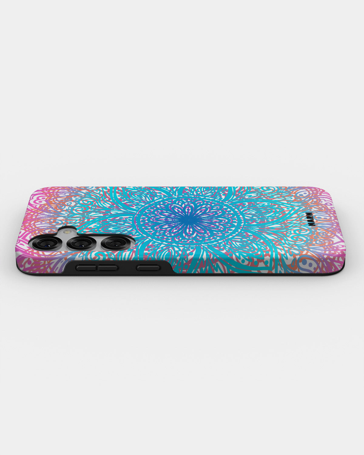 Samsung Galaxy S25 Tough Case – Pastel Mandala - View 3