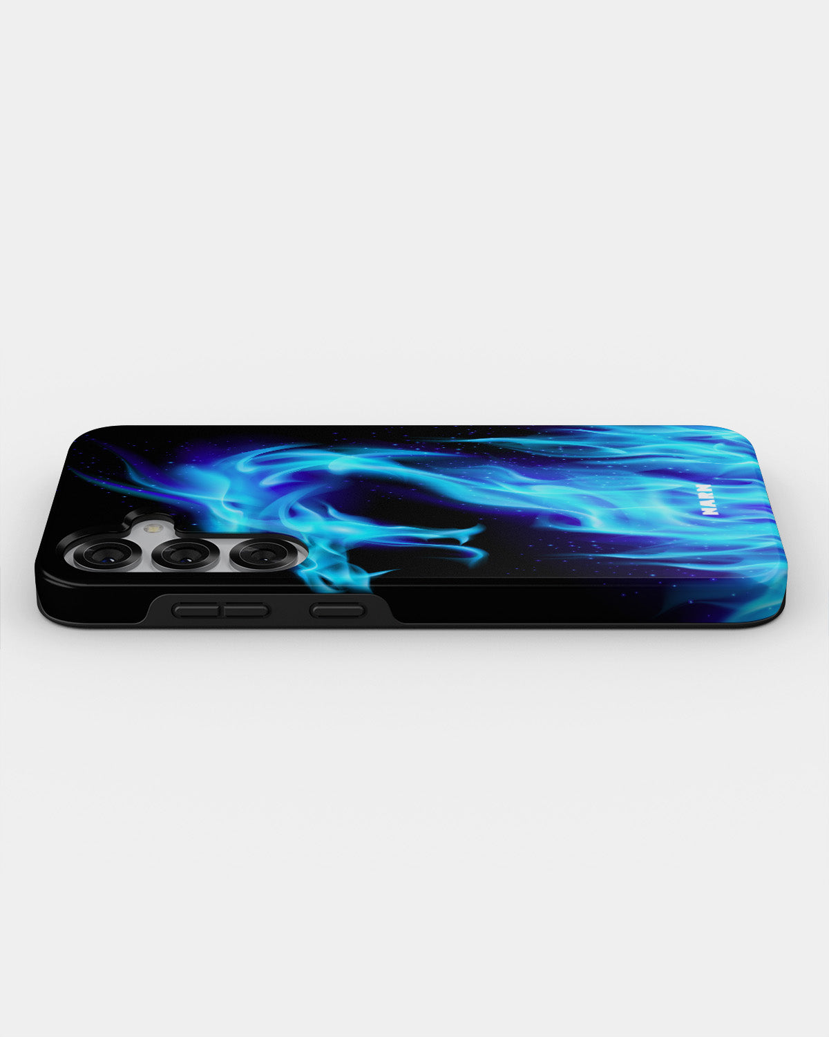 Samsung Galaxy S25 Tough Case – Blue Flames Dragon - View 3
