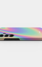 Samsung Galaxy S25 Tough Case – Rainbow Haze - View 3