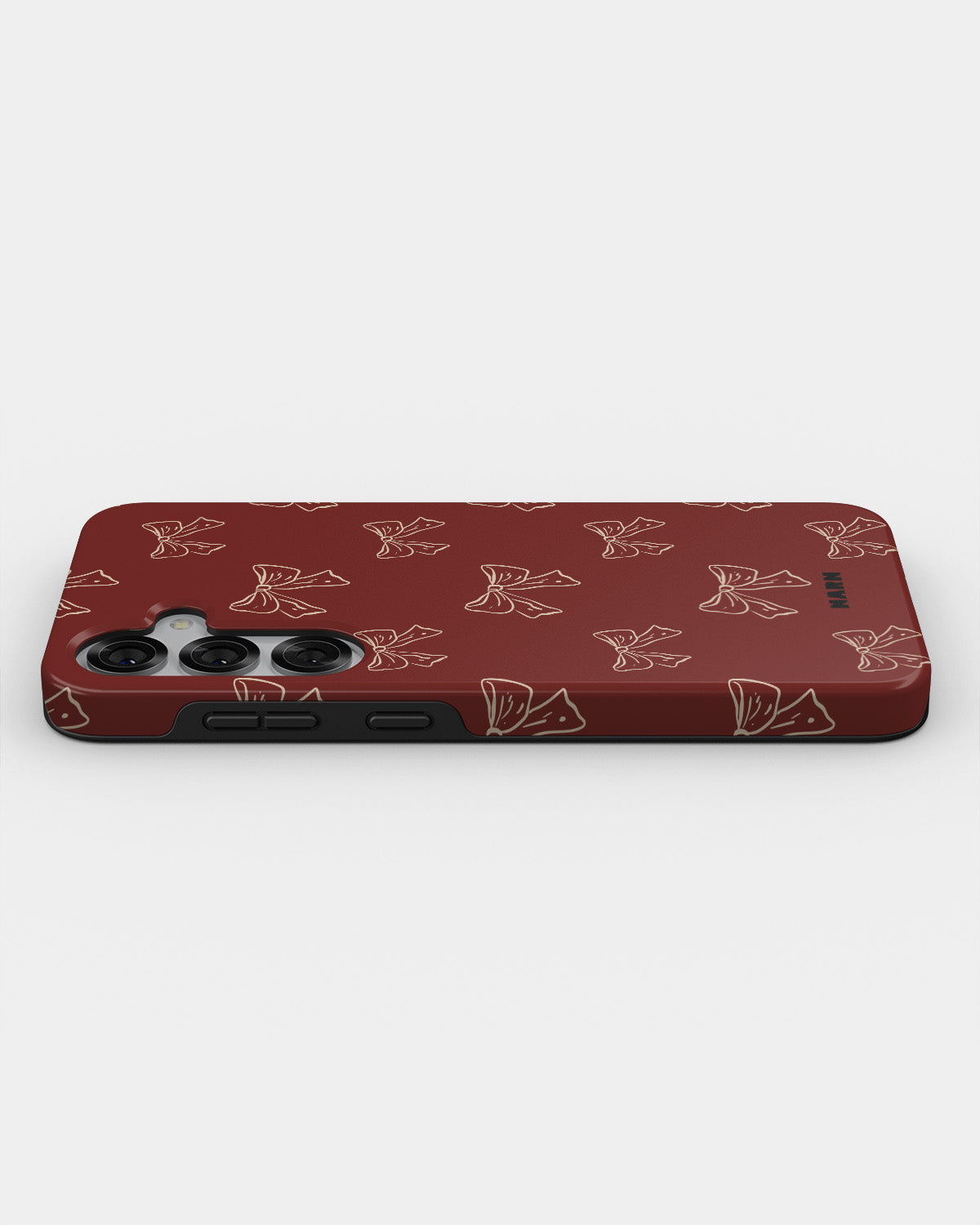 Samsung Galaxy S25 Tough Case – Cherry Bows - View 3