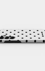 Samsung Galaxy S25 Tough Case – Mono Dots - View 3