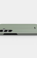 Samsung Galaxy S25 Tough Case – Sage Stripes - View 3
