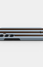 Samsung Galaxy S25 Tough Case – Bistro Stripes - View 3