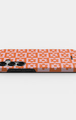 Samsung Galaxy S25 Tough Case – Peach Petals - View 3