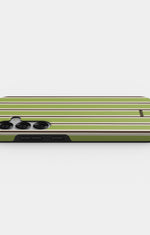 Samsung Galaxy S25 Tough Case – Matcha Lines - View 3