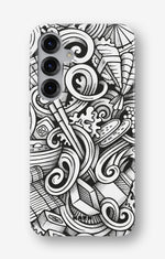 Samsung Galaxy S24 5G Tough Case – Japanese Pattern - View 1