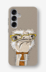 Samsung Galaxy S24 5G Tough Case – Hipster Ostrich - View 1