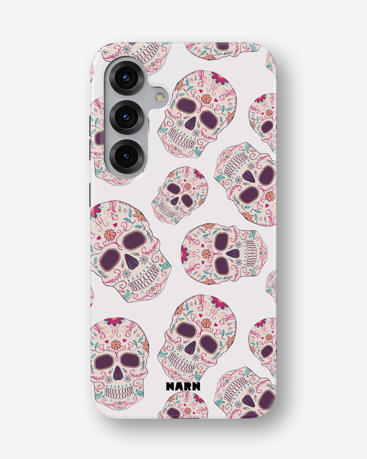 Samsung Galaxy S24 5G Tough Case – Calavera Skulls - View 1
