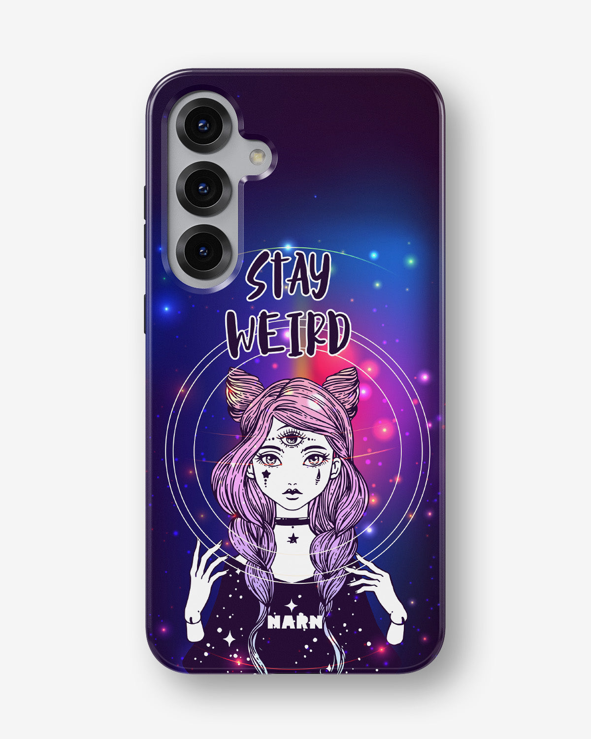 Samsung Galaxy S24 5G Tough Case – Galactic Weird - View 1