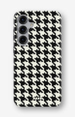 Samsung Galaxy S24 5G Tough Case – Houndstooth - View 1