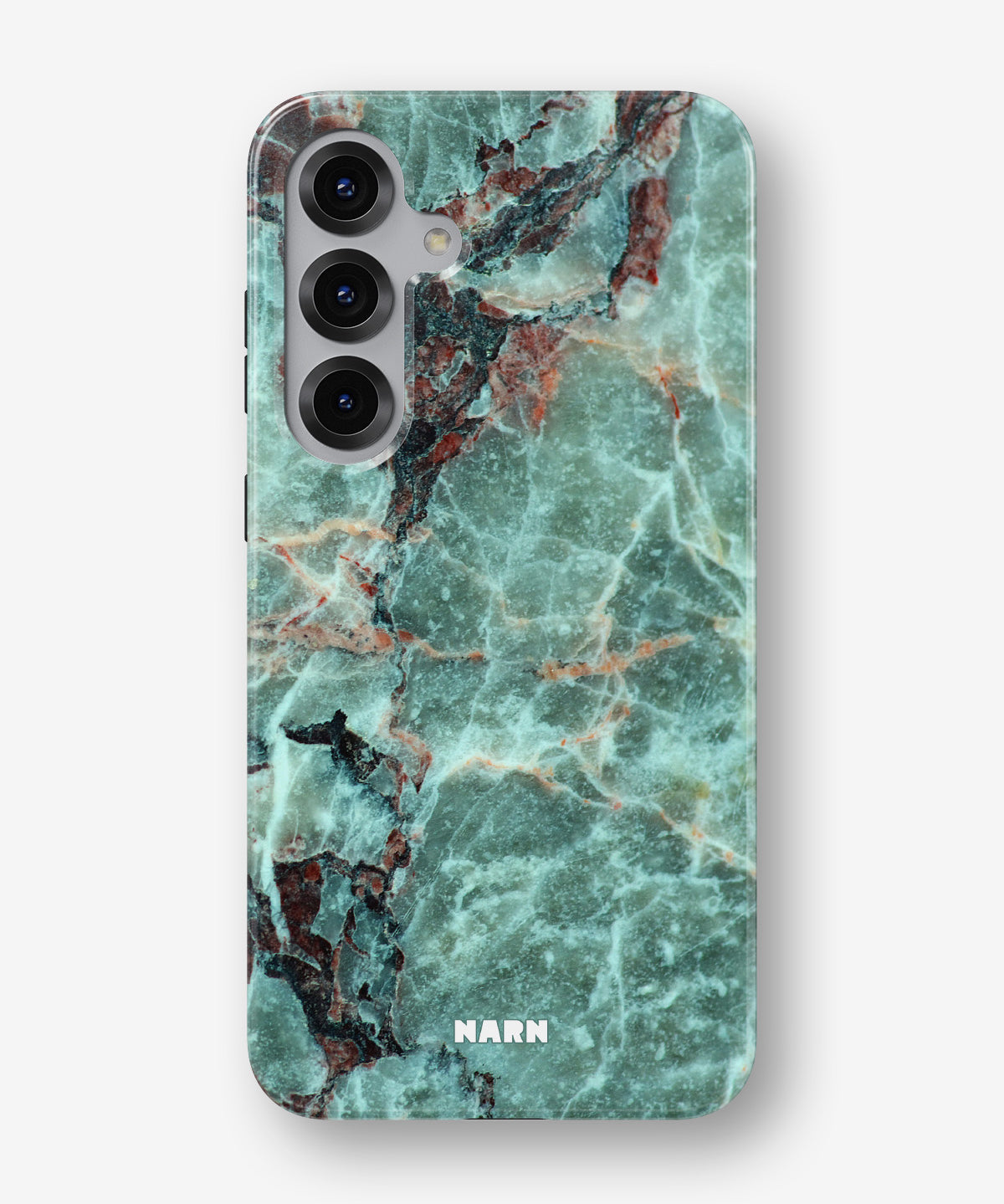 Samsung Galaxy S24 5G Tough Case – Green Marble - View 1