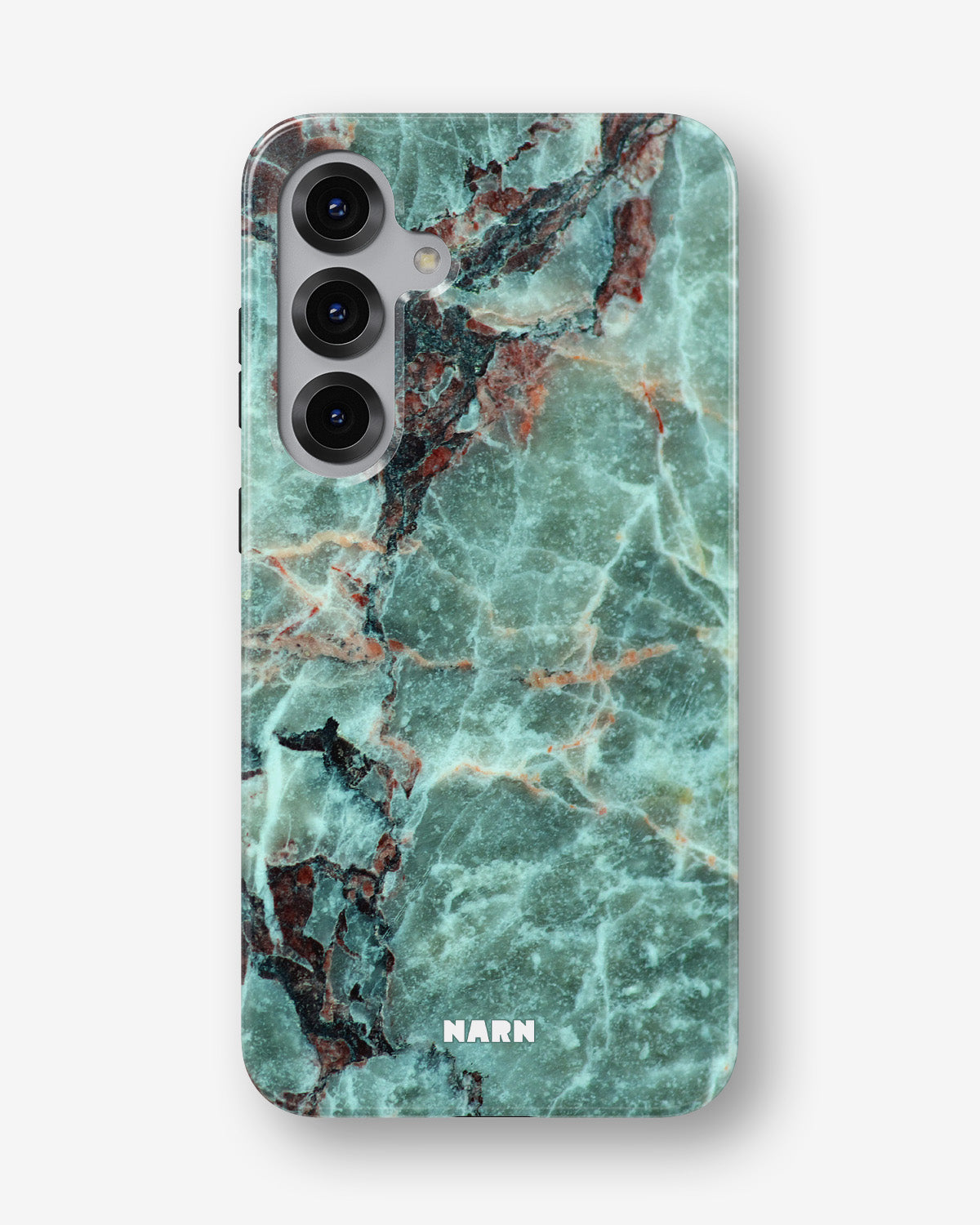 Samsung Galaxy S24 5G Tough Case – Green Marble - View 1