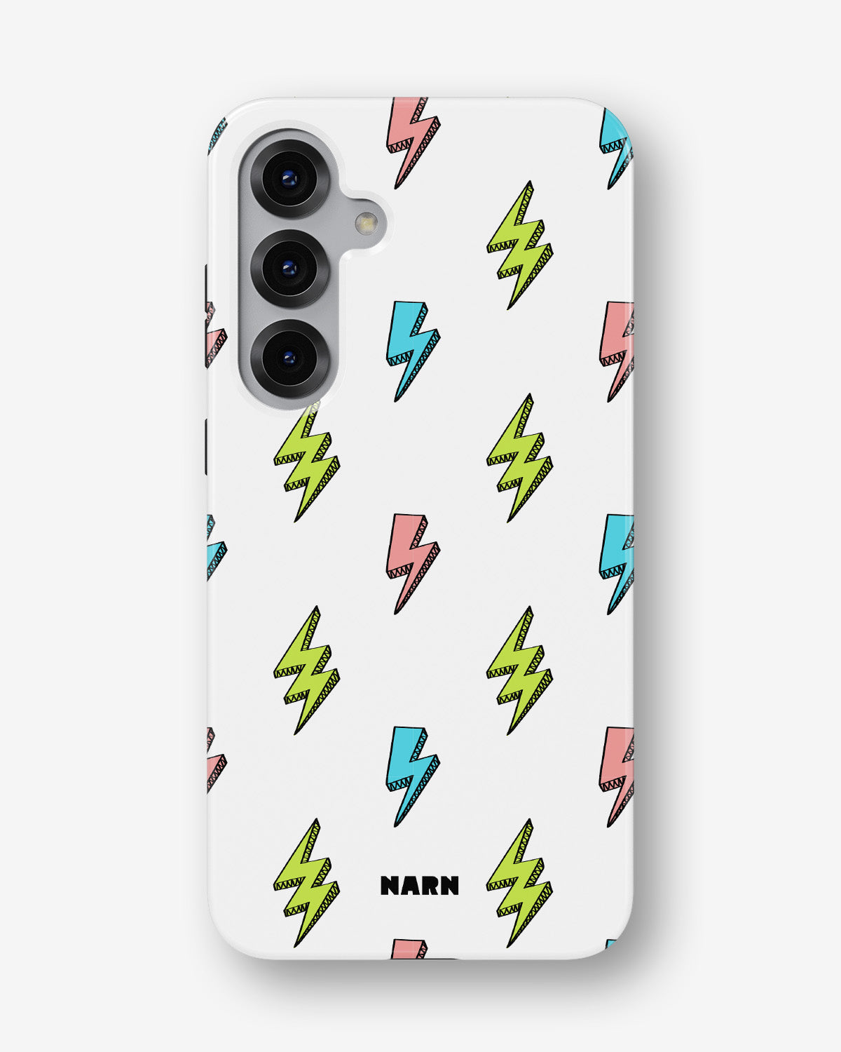 Samsung Galaxy S24 5G Tough Case – Lightning Bolts - View 1