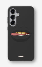 Samsung Galaxy S24 5G Tough Case – Golden Lips - View 1