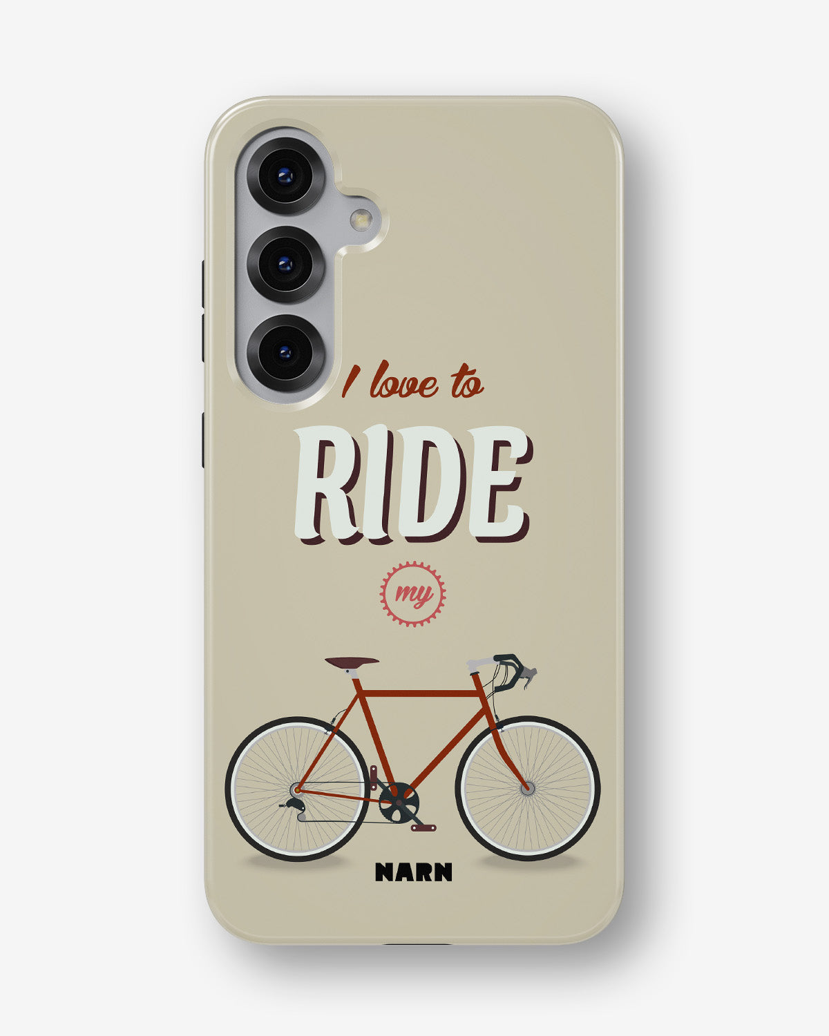 Samsung Galaxy S24 5G Tough Case – Ride My Bicycle - View 1