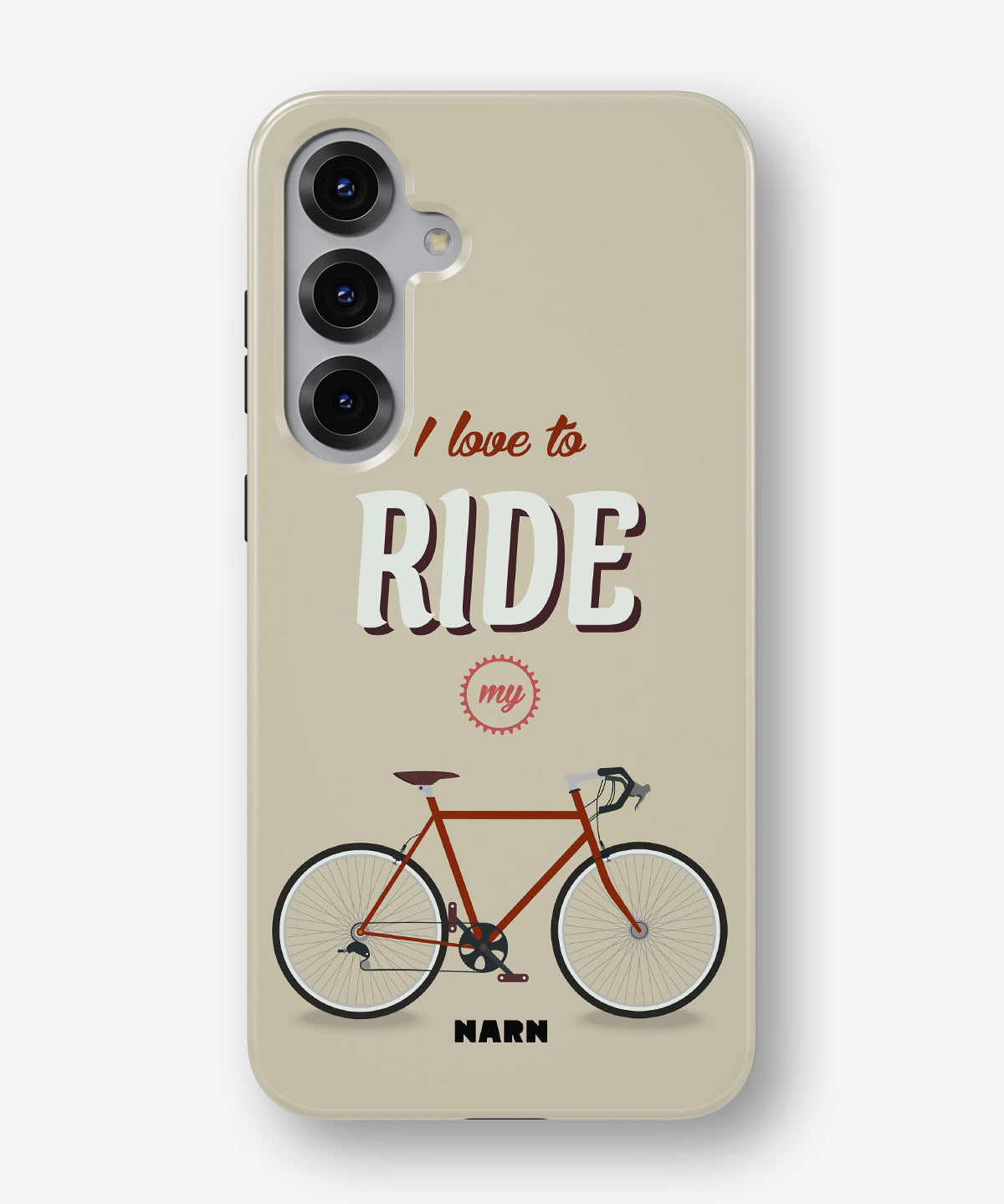 Samsung Galaxy S24 5G Tough Case – Ride My Bicycle - View 1