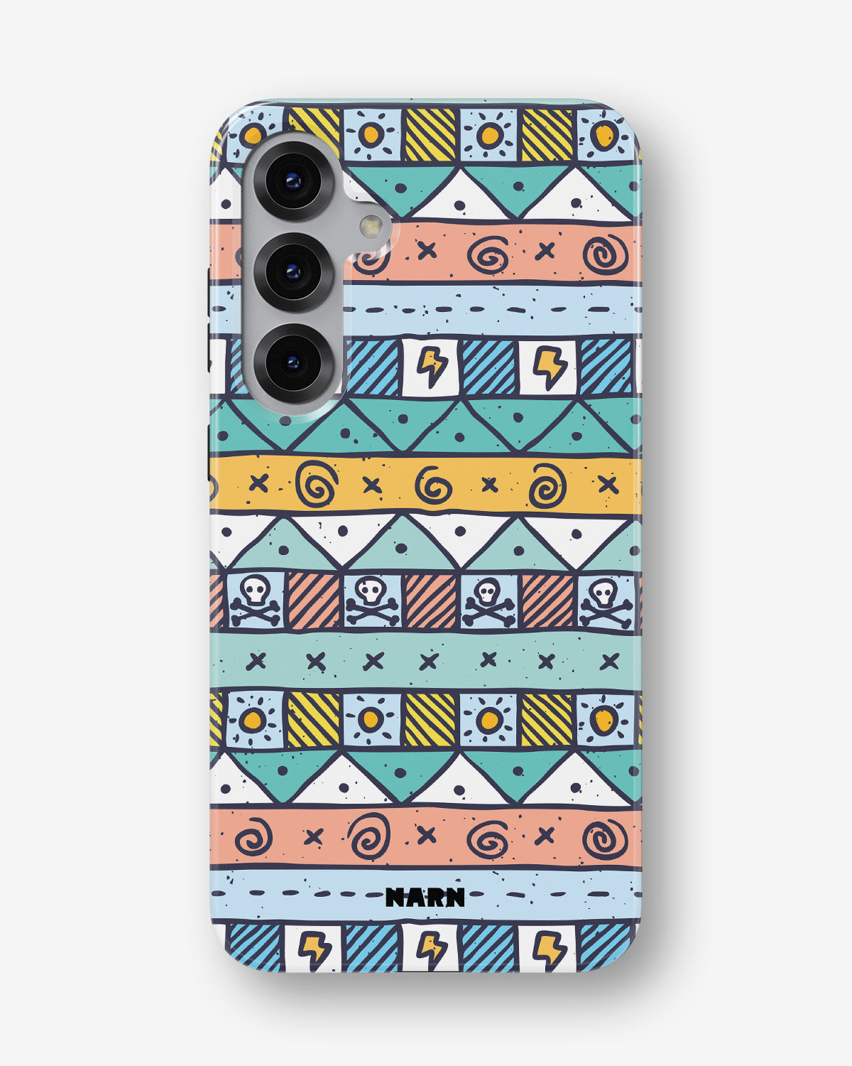 Samsung Galaxy S24 5G Tough Case – Cute Pattern - View 1