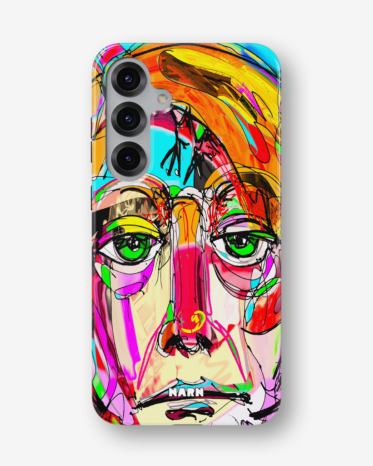 Samsung Galaxy S24 5G Tough Case – Abstract Portrait - View 1
