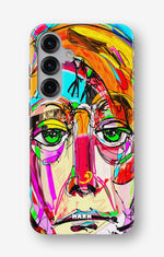 Samsung Galaxy S24 5G Tough Case – Abstract Portrait - View 1