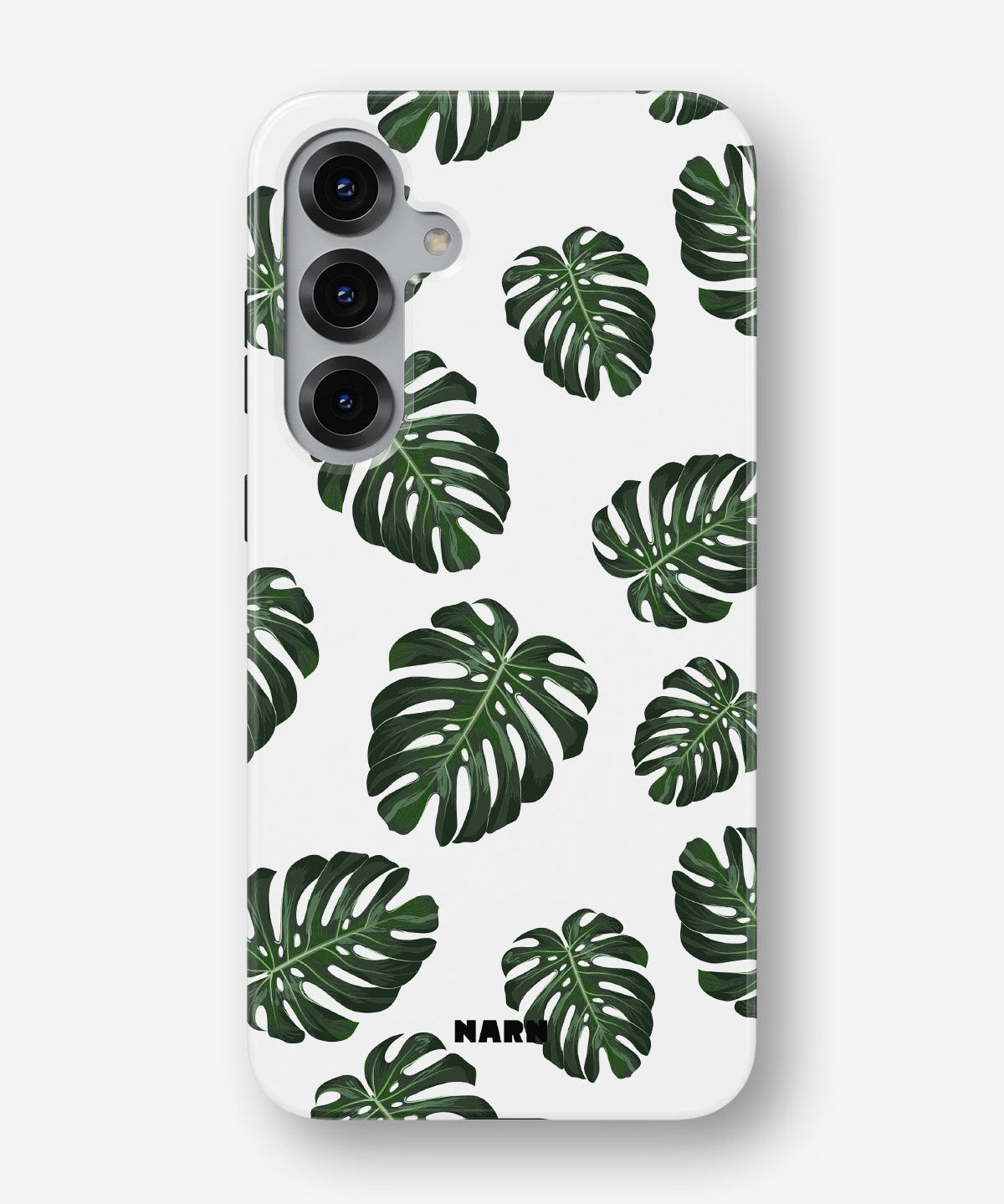 Samsung Galaxy S24 5G Tough Case – Monstera Pattern - View 1