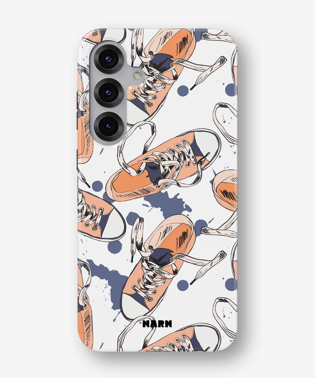 Samsung Galaxy S24 5G Tough Case – Apricot Sneakers - View 1