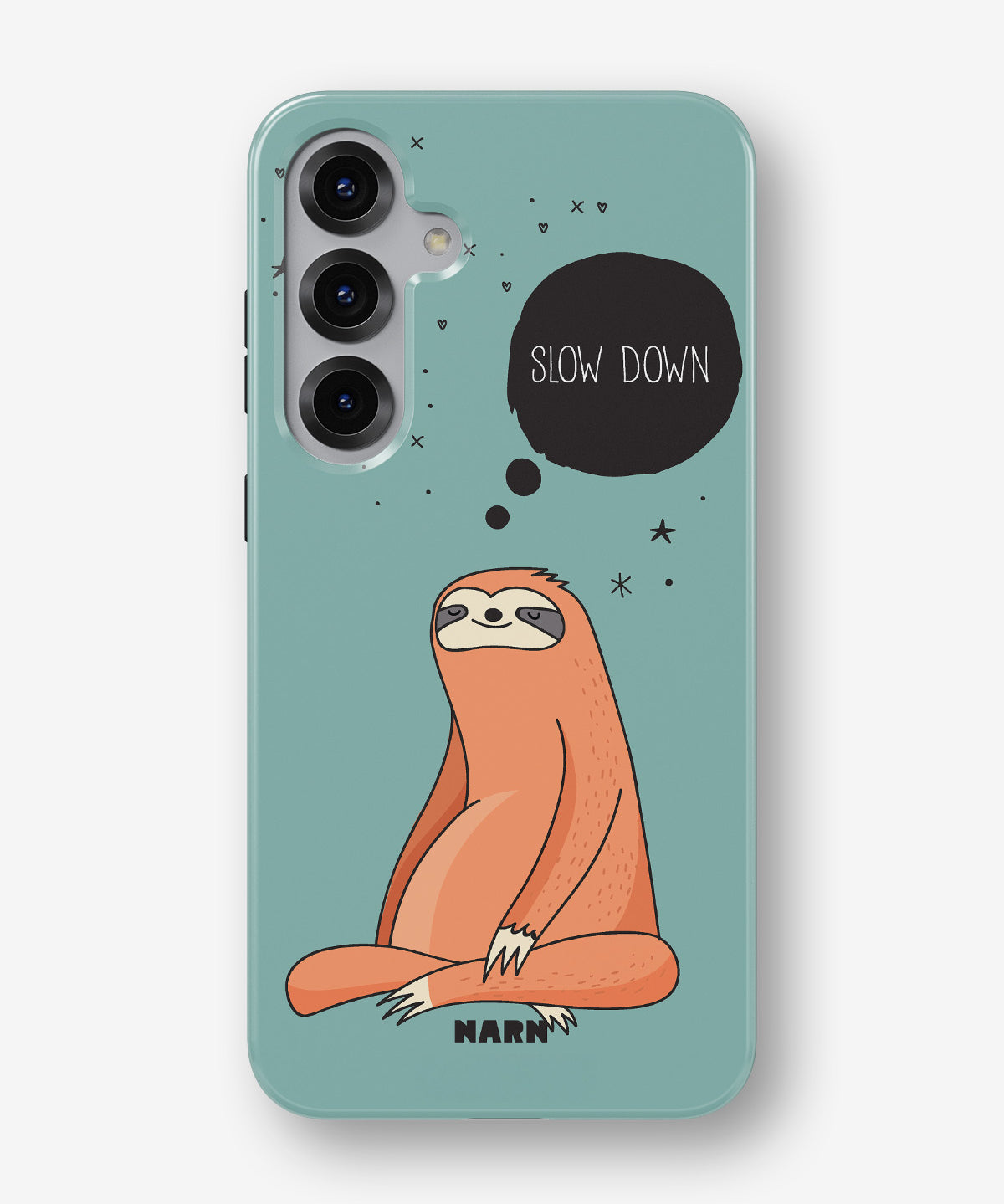 Samsung Galaxy S24 5G Tough Case – Slow Down Sloth - View 1
