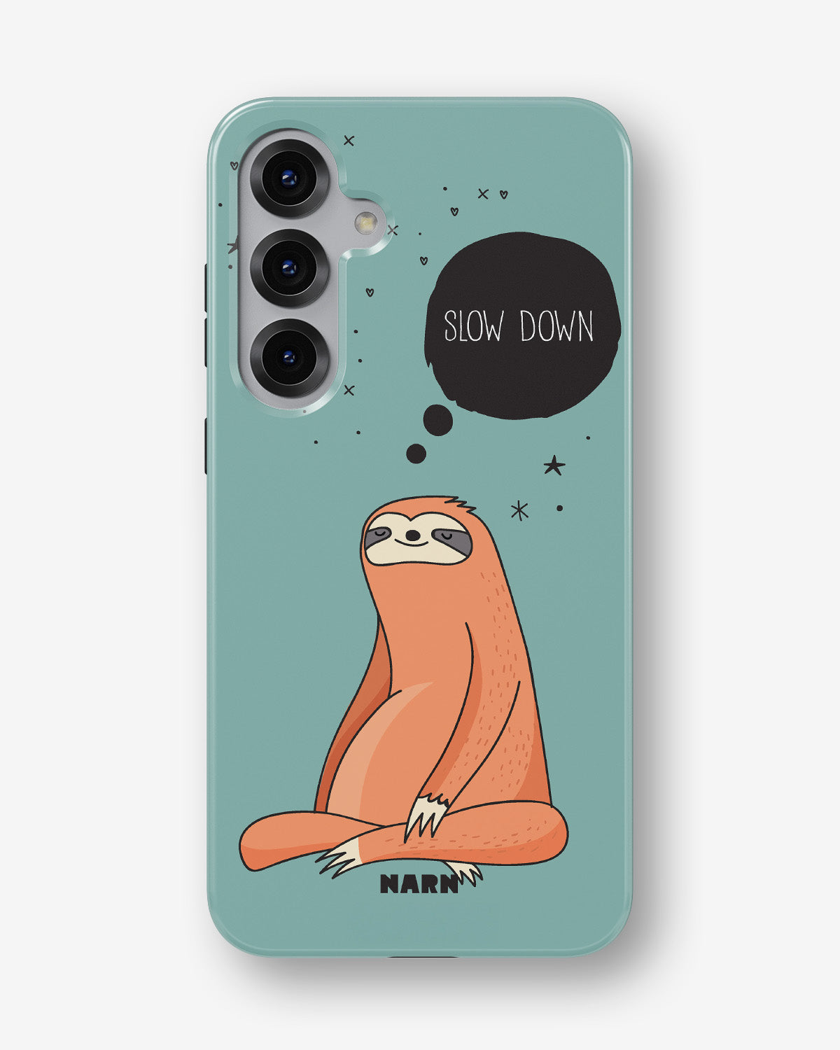 Samsung Galaxy S24 5G Tough Case – Slow Down Sloth - View 1
