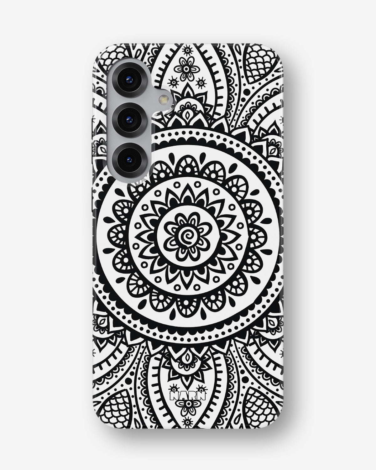 Samsung Galaxy S24 5G Tough Case – Henna Mandala - View 1