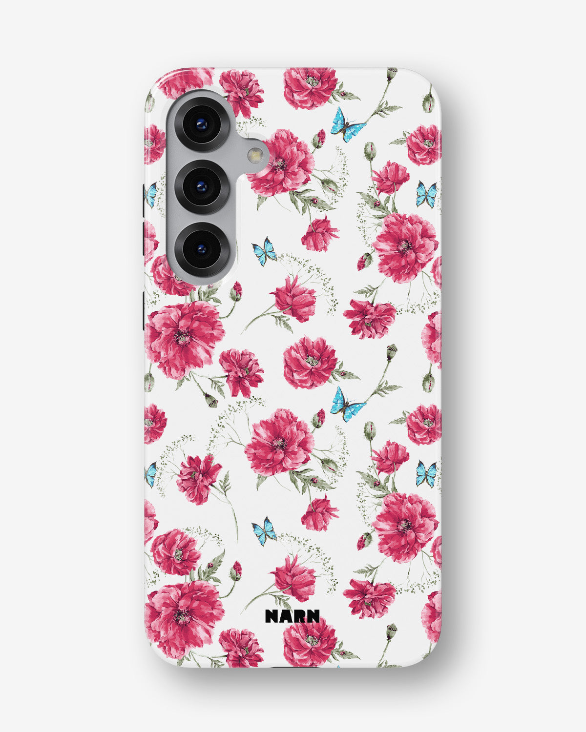 Samsung Galaxy S24 5G Tough Case – Poppies in Bloom - View 1