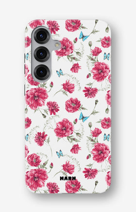 Samsung Galaxy S24 5G Tough Case – Poppies in Bloom - View 1